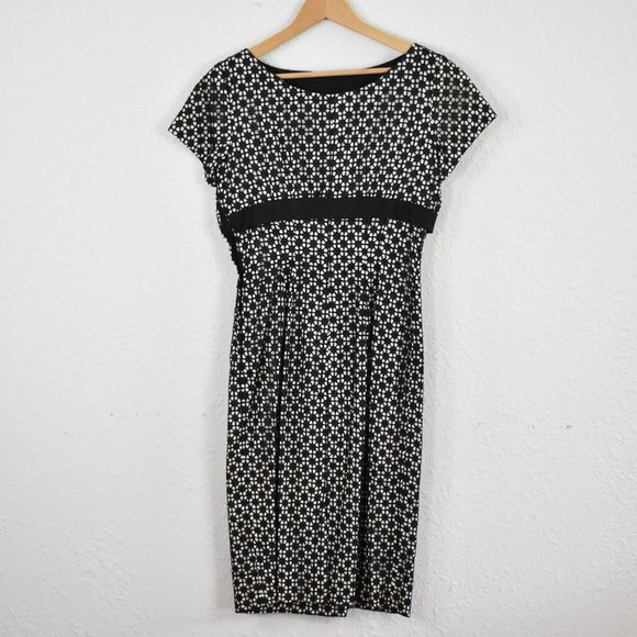 Wow! 50s-60s Vintage Johnnye Jr Dress Size 11 - Picture 6 of 12